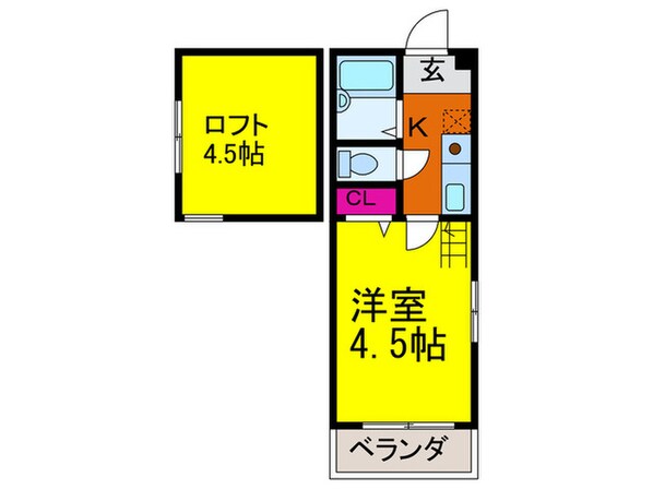 メゾンイストワ－ルの物件間取画像